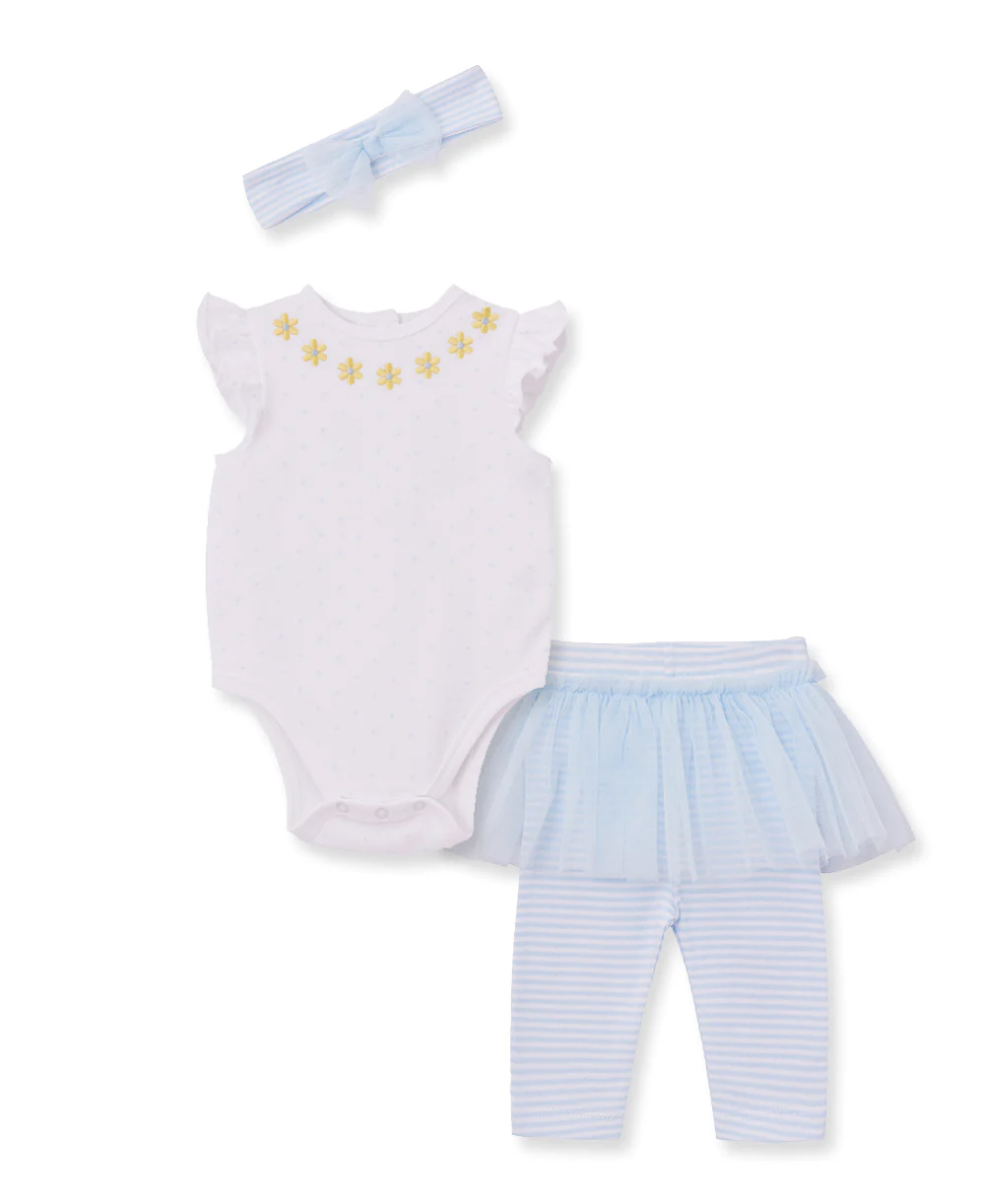 Daisy Skegging set Blue