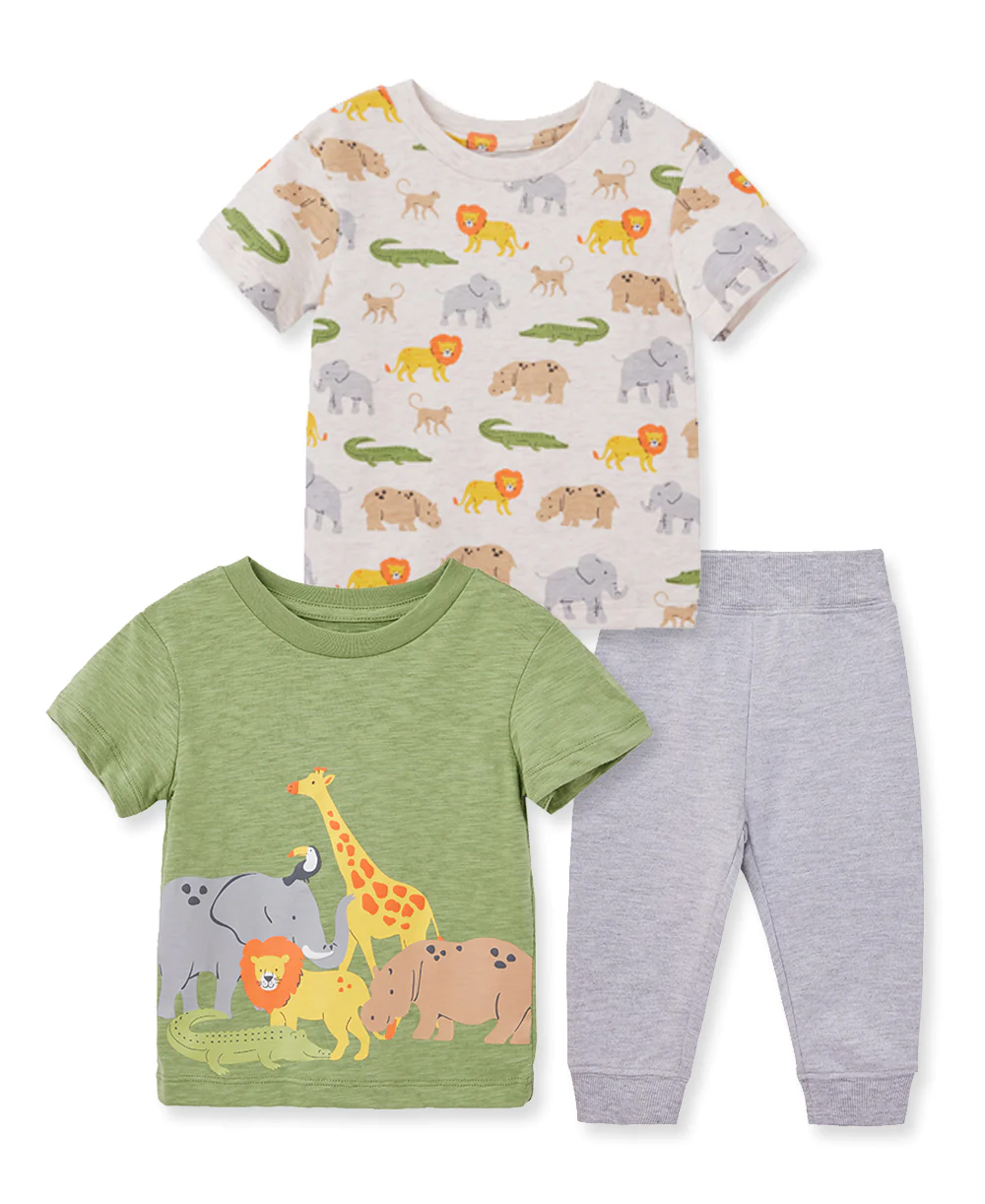 Safari 3Pc Play Set Grey