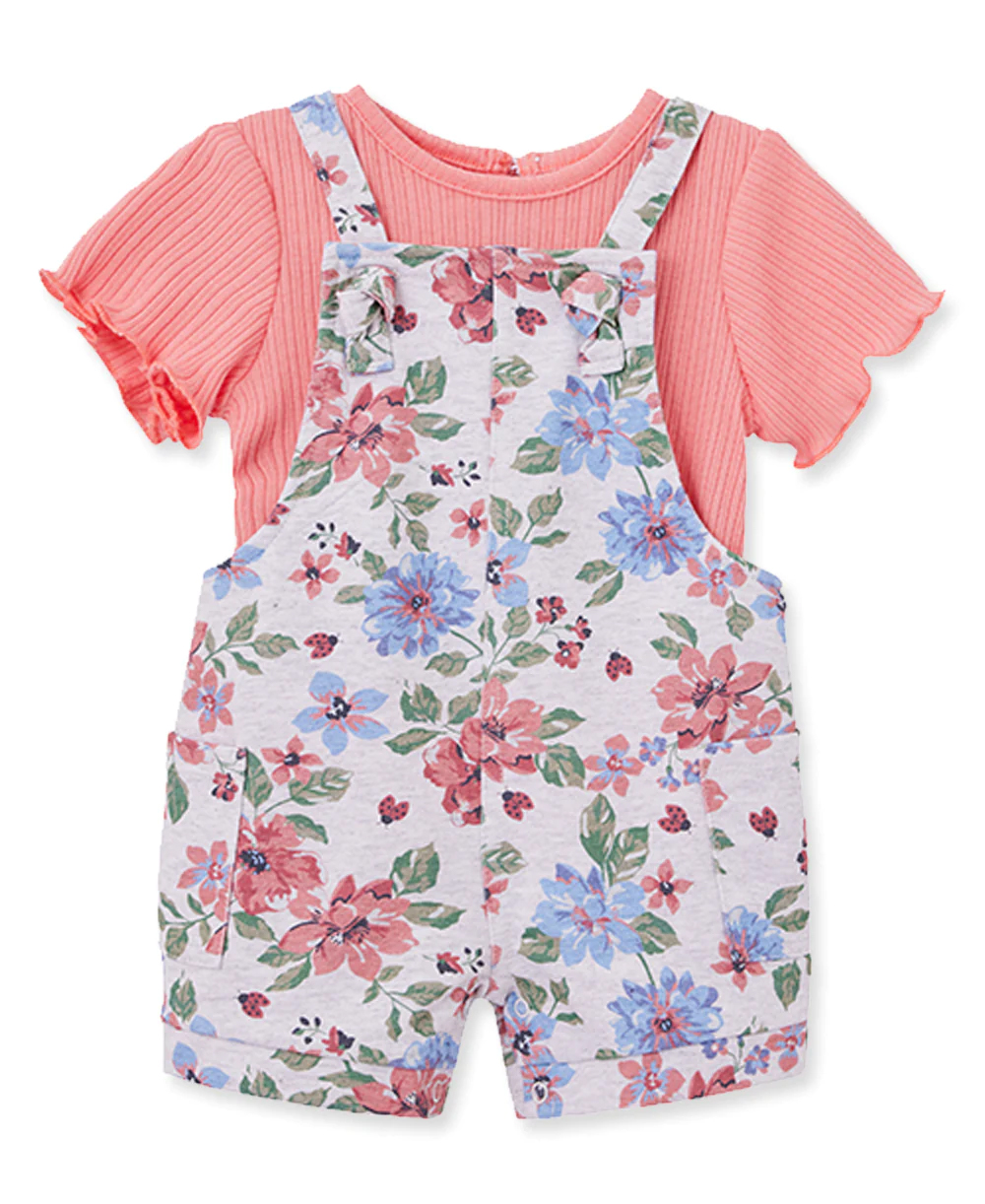 Garden Knit Jumper Set Pink