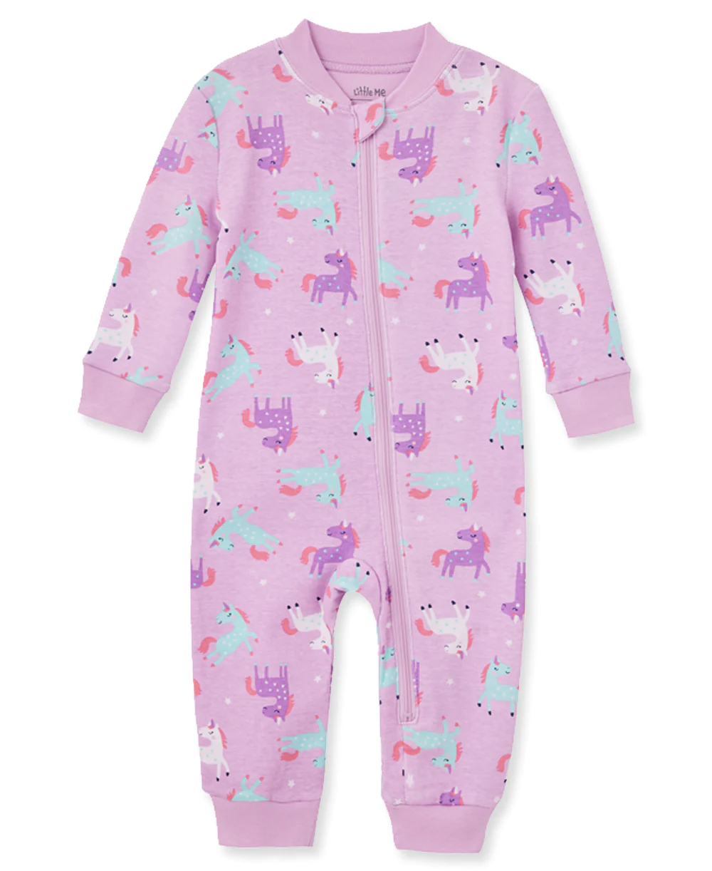 Unicorn Zip Front Lavender