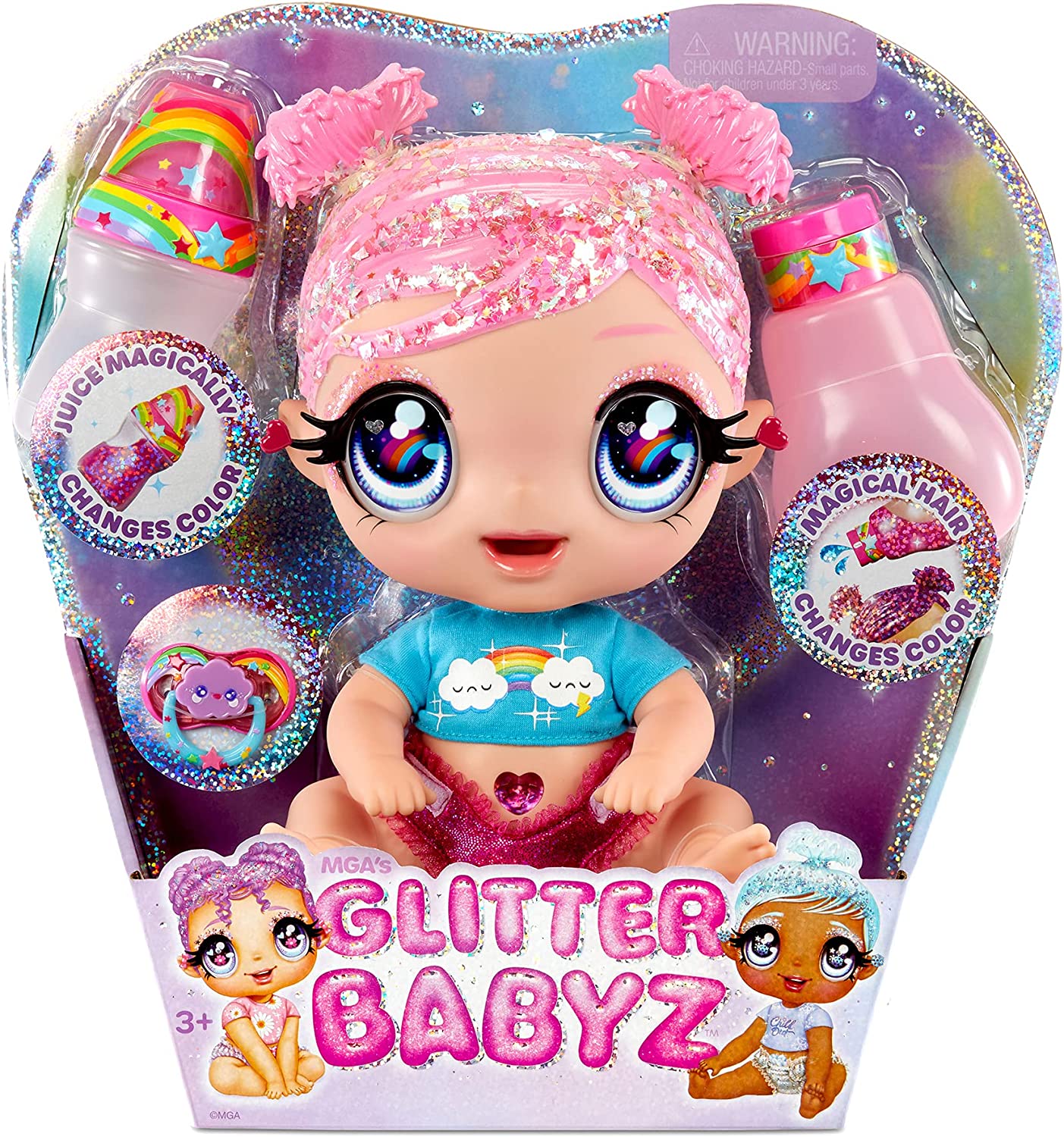 Glitter Babyz Color Chg tub