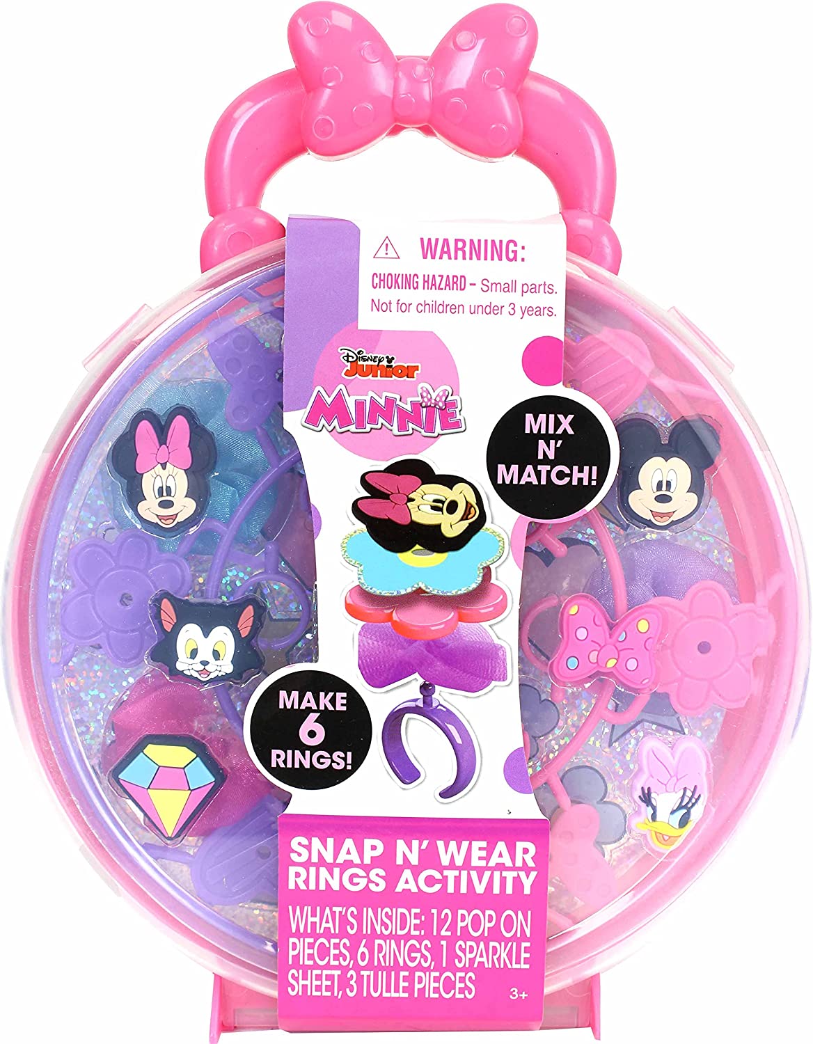 MINNIE  SNAP N WEAR RINGS