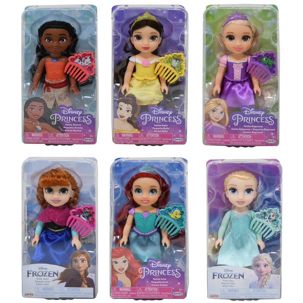 Princess and Frozen Petite Dolls