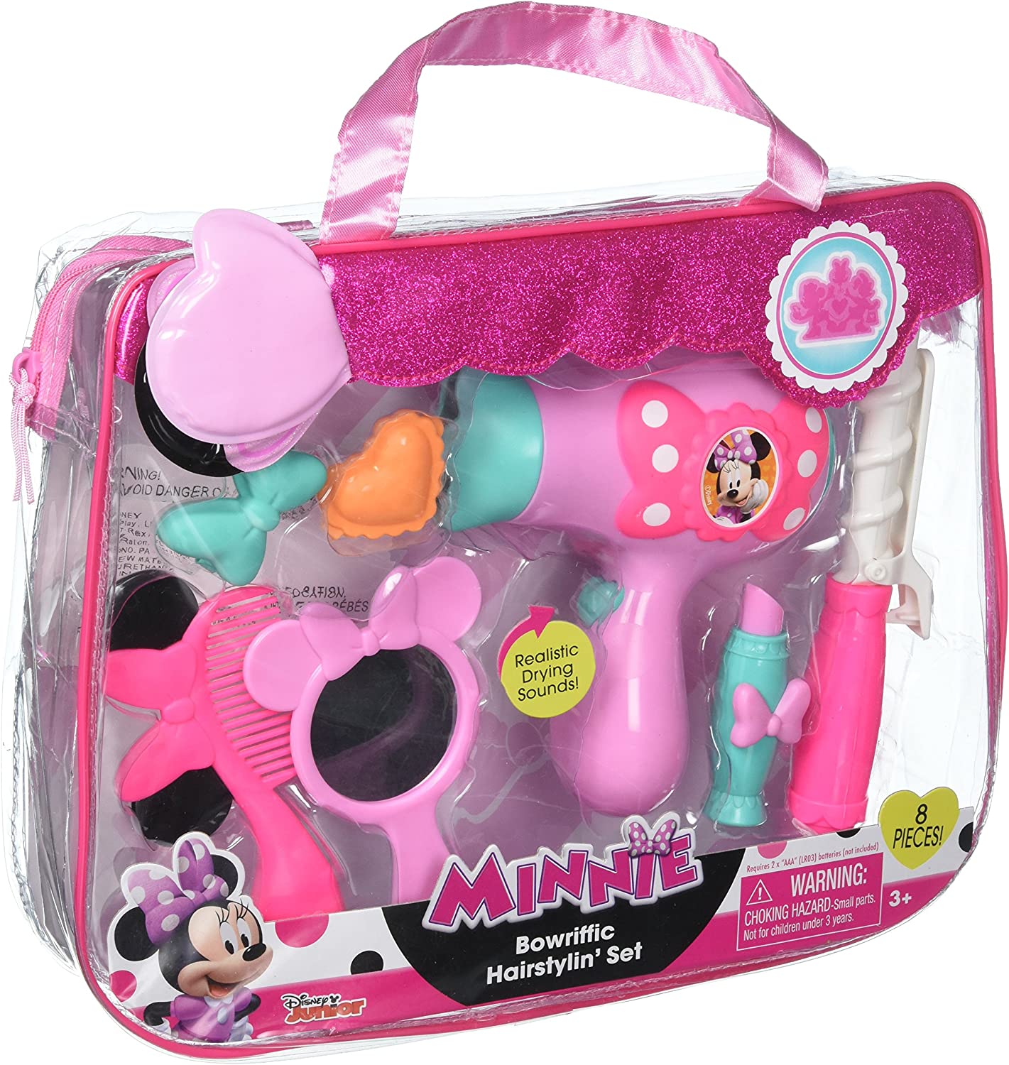 Minnie Bowriffic 8pc Hairstylin