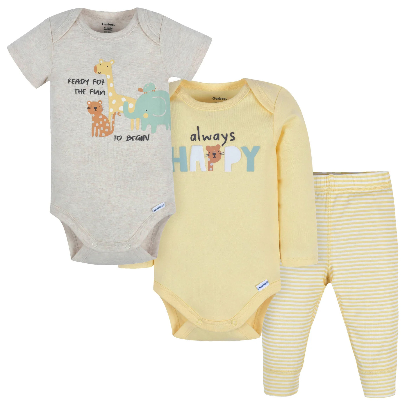 GB 3PC SET HAPPY SAFARI