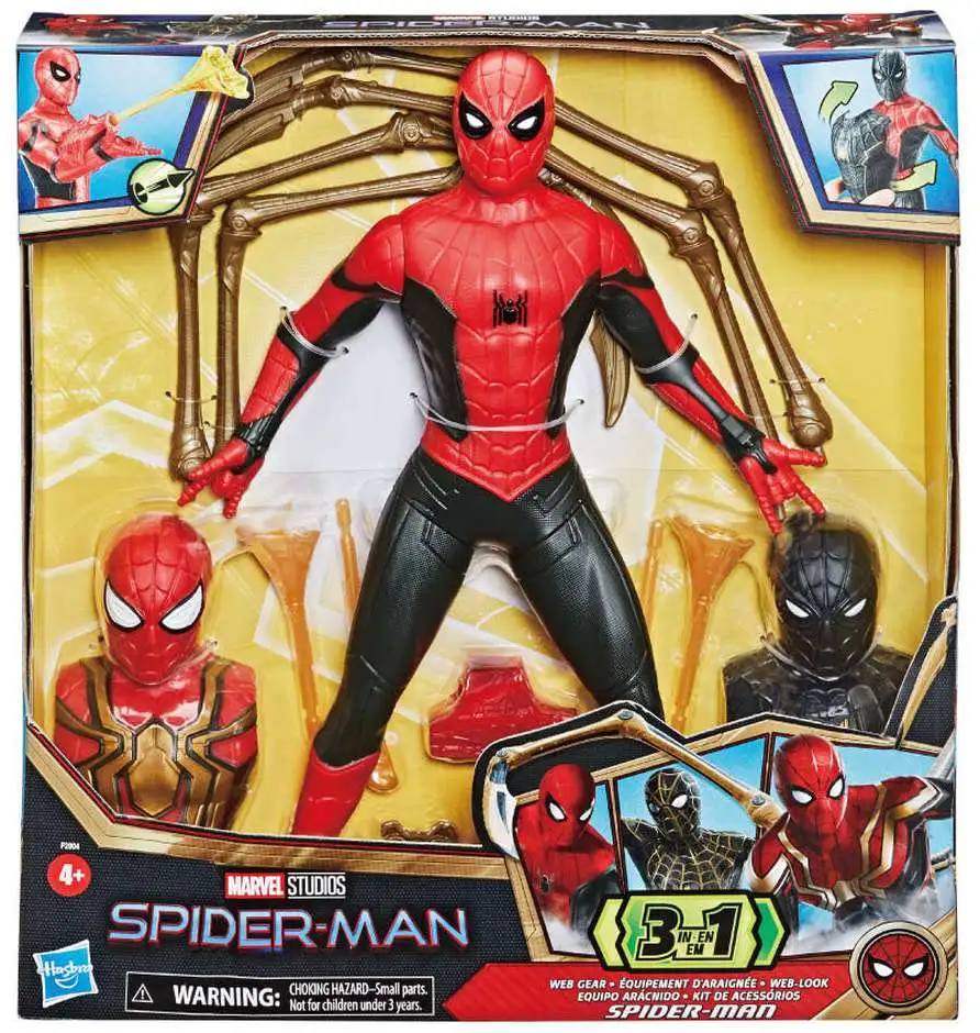 Spiderman 3in1 Web Gear Figure