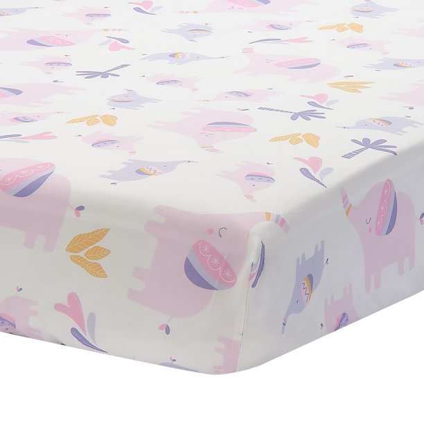 ELEPHANT DREAMS CRIB SHEET