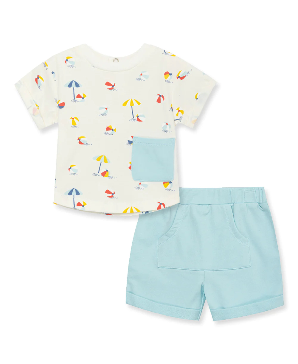 COASTAL 2PC SHORT SET