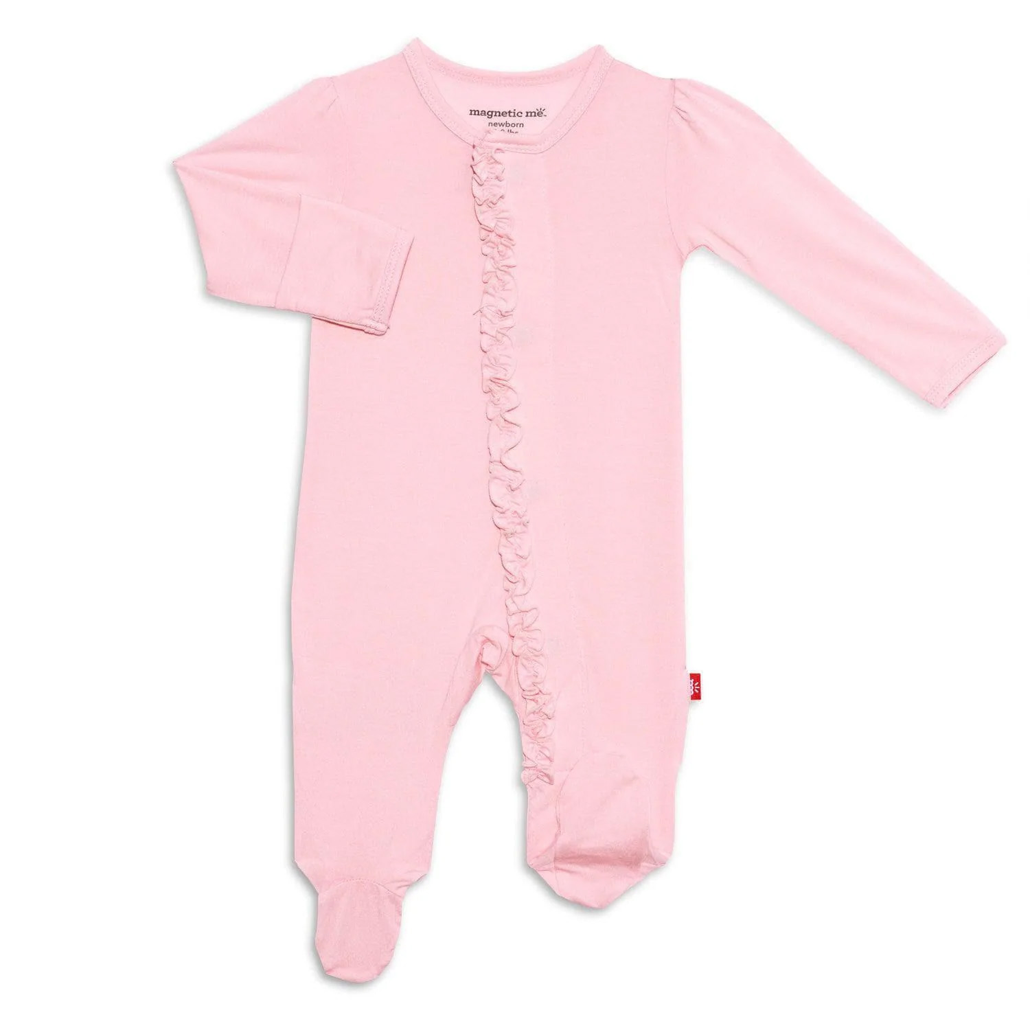 PINK DOGWOOD FOOTIE W RUFFLE