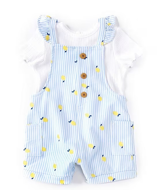 Lemon Knit Jumper Set Blue