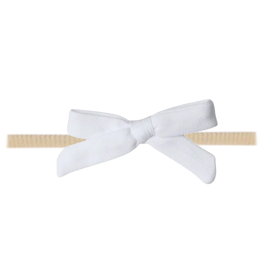 DOVE RIBBON NYLON BOW