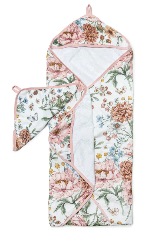 Secret Garden Hooded Towel Set