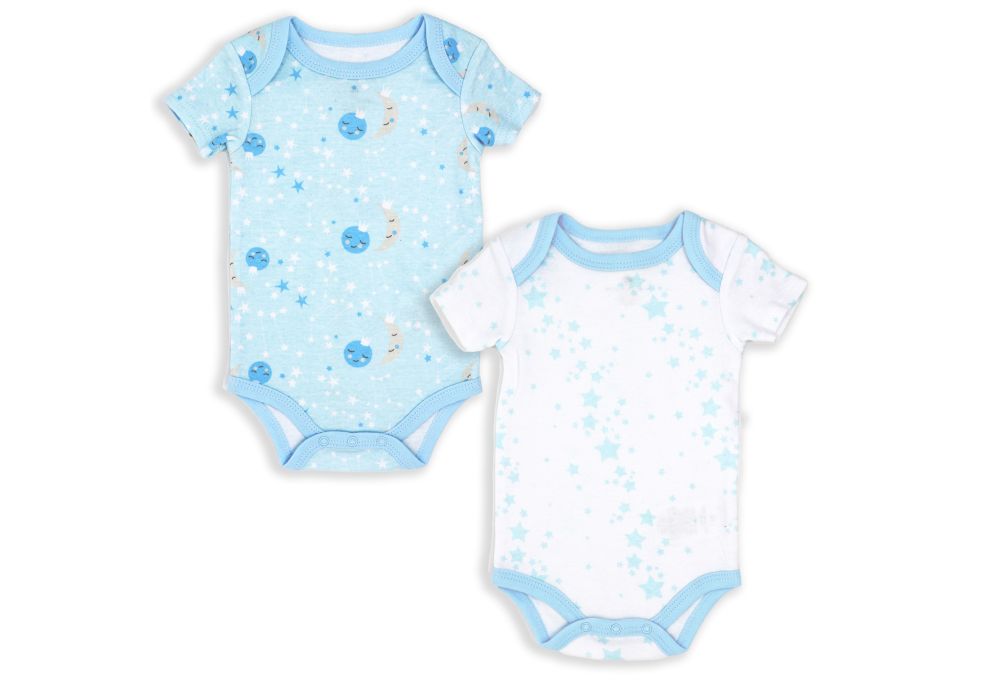 2PK BODYSUITS BLUE