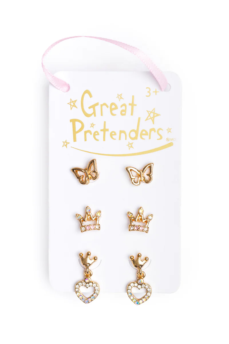 BOUTIQUE ROYAL CROWN EARRING