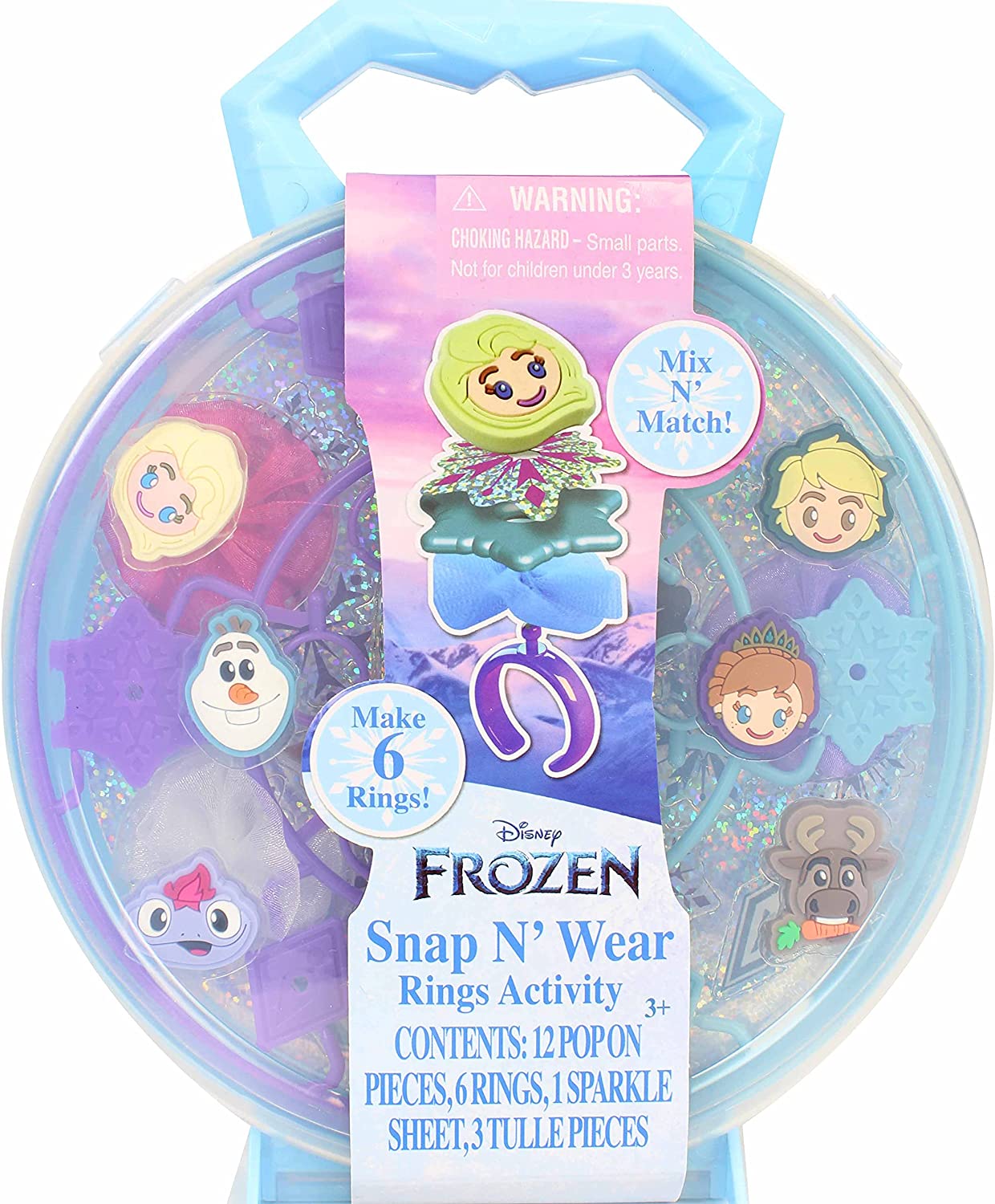 FROZEN SNAP N WEAR RINGS