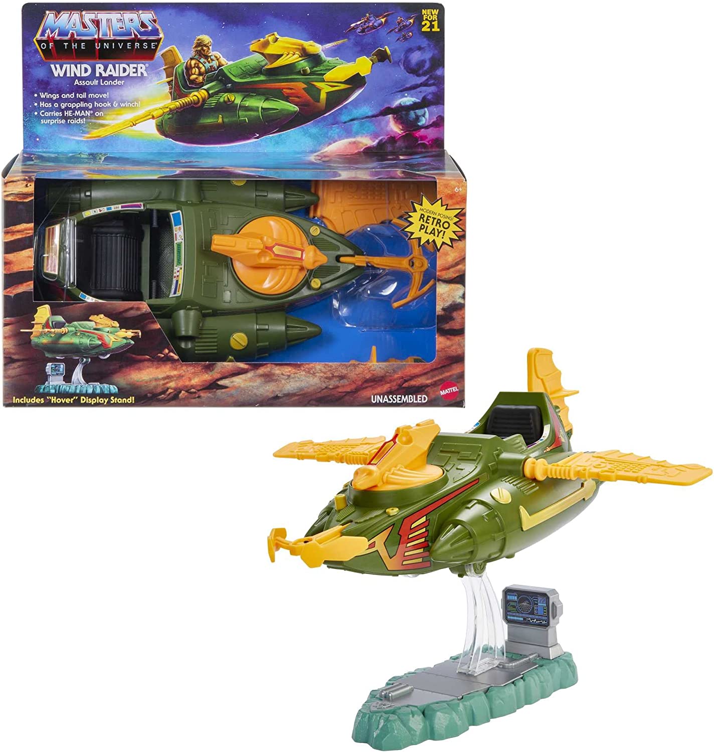 MOTU ORIGINS WINDRAIDER VEHICLE