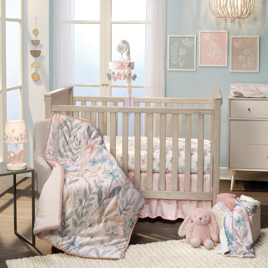 BABY BLOOMS 3 PC BEDDING SET