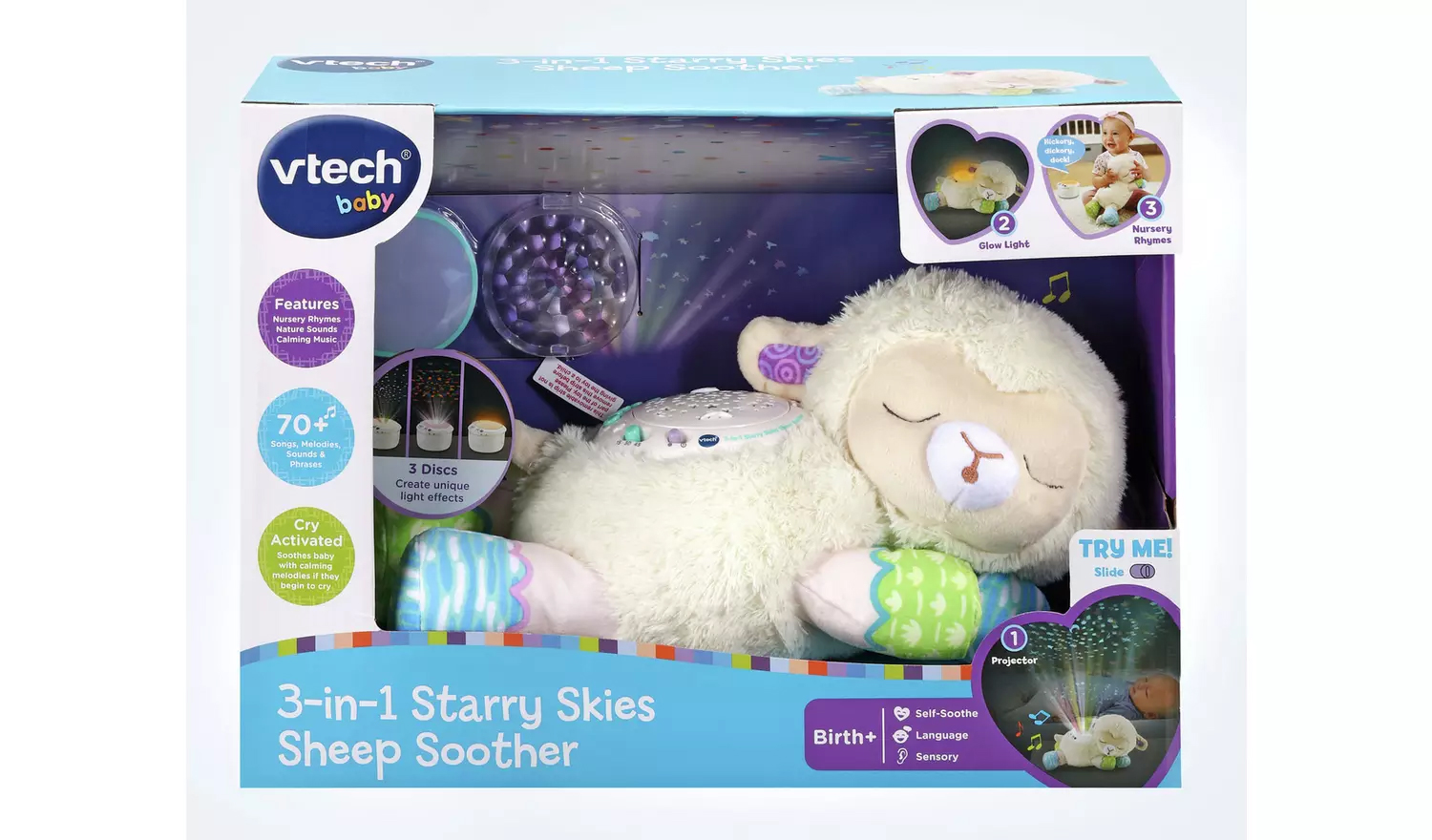 3 n 1 Starry Skies Sheep Soother