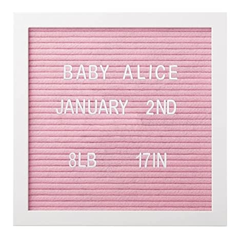 Letterboard, pink