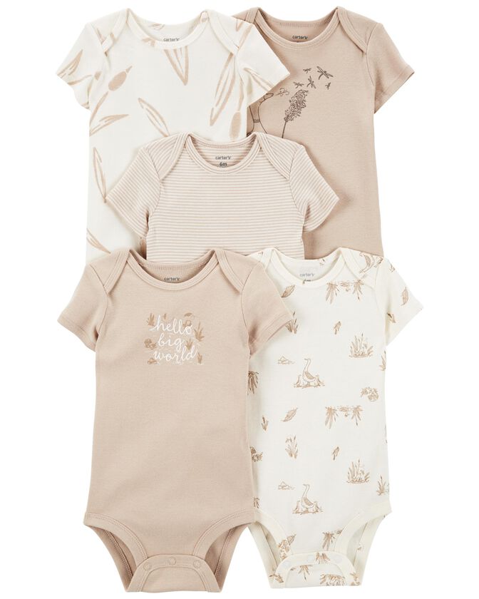 CARTERS 5PK ONESIES