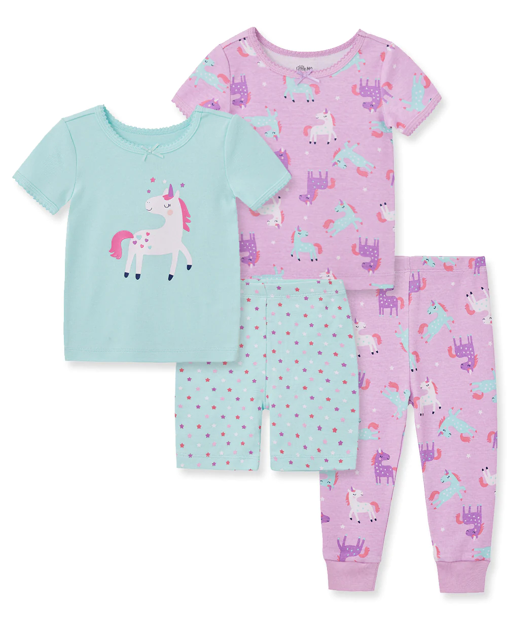 Unicorn 4Pc PJ Lavender