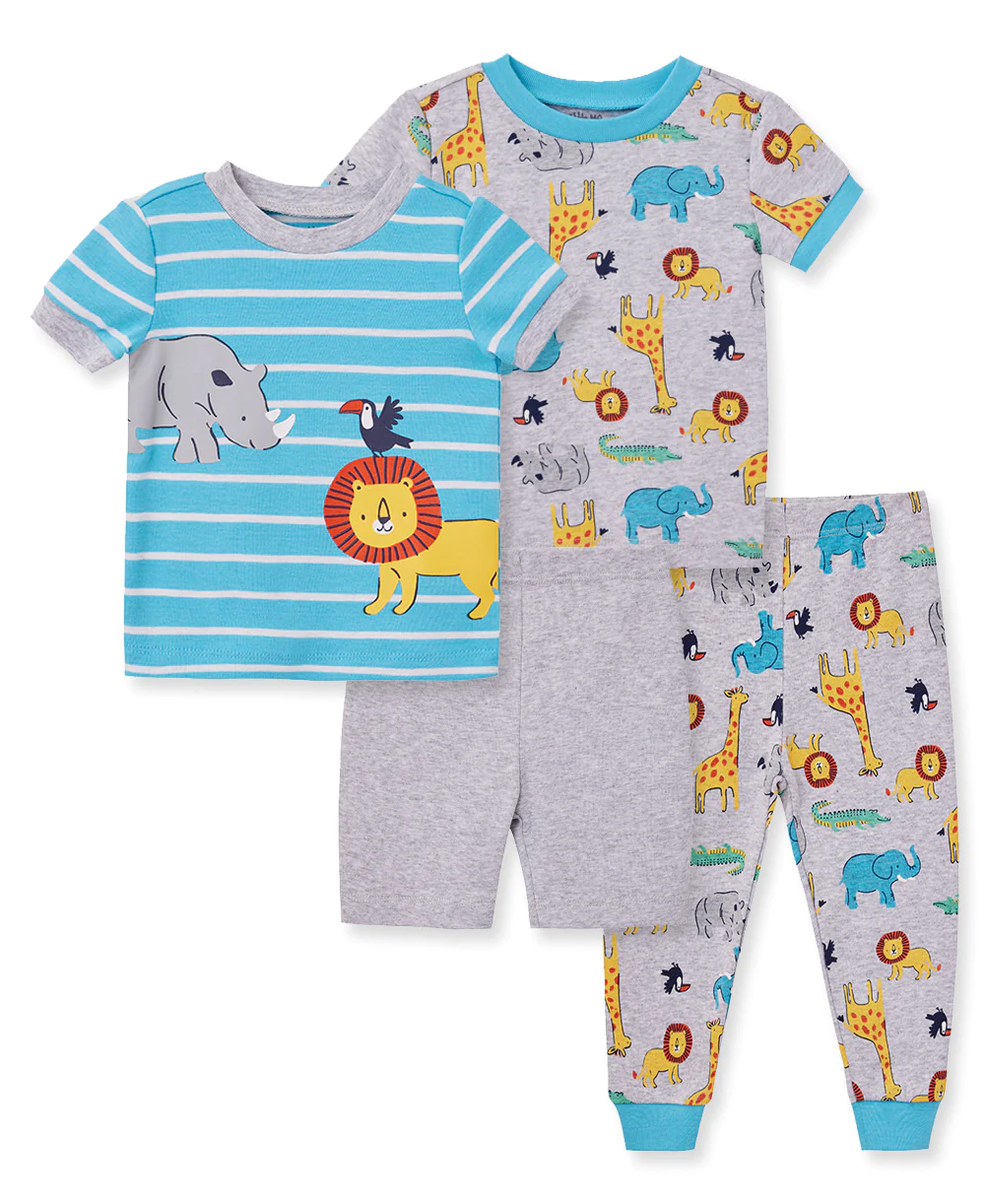Safari 4Pc PJ Grey