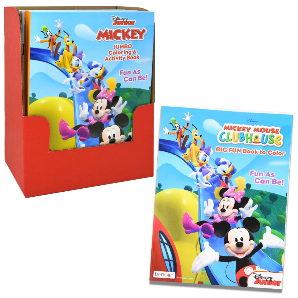 Mickey & Minnie Coloring Book