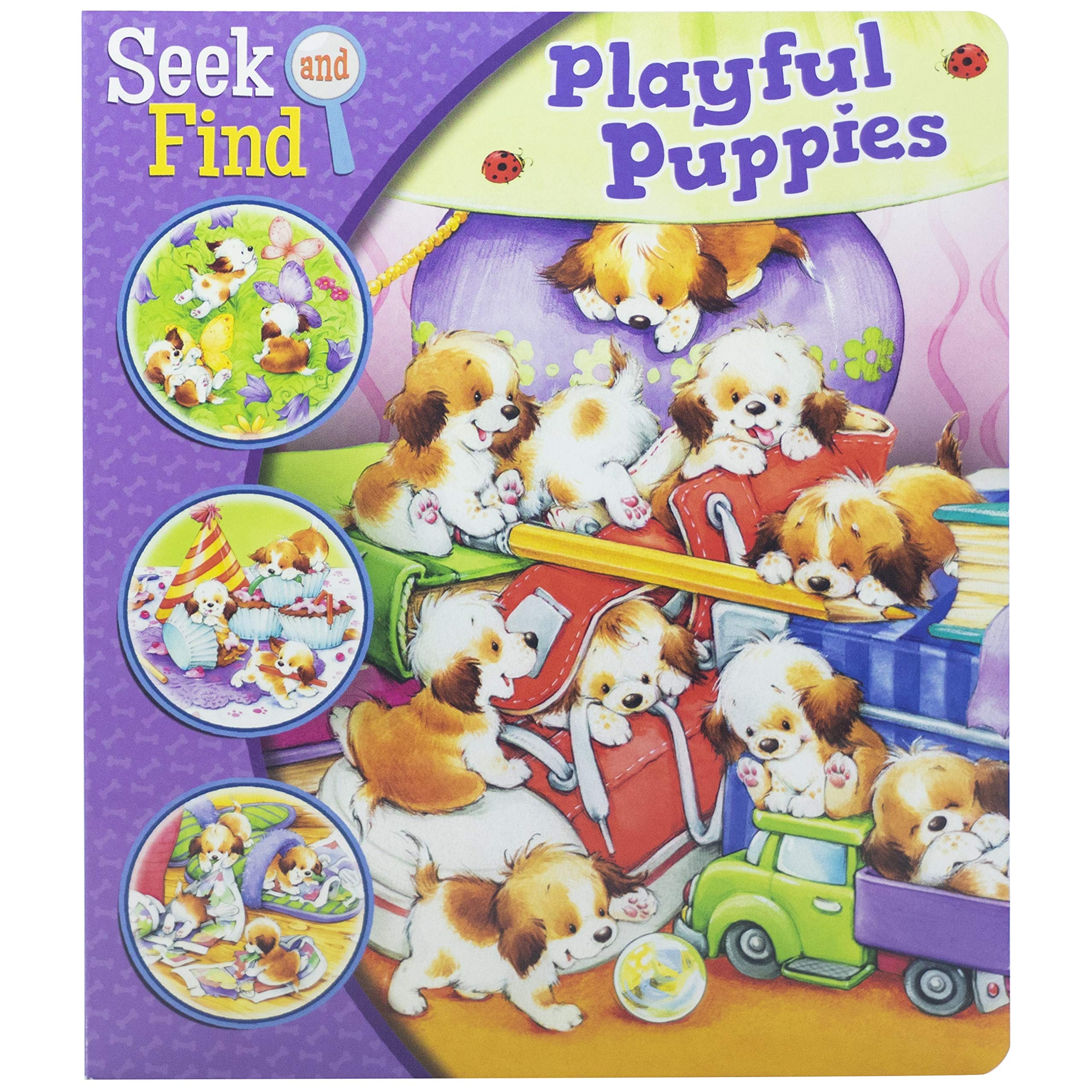 Seek & Find Puppies Book