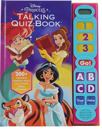 DisneyPrincess Talking Quiz Book