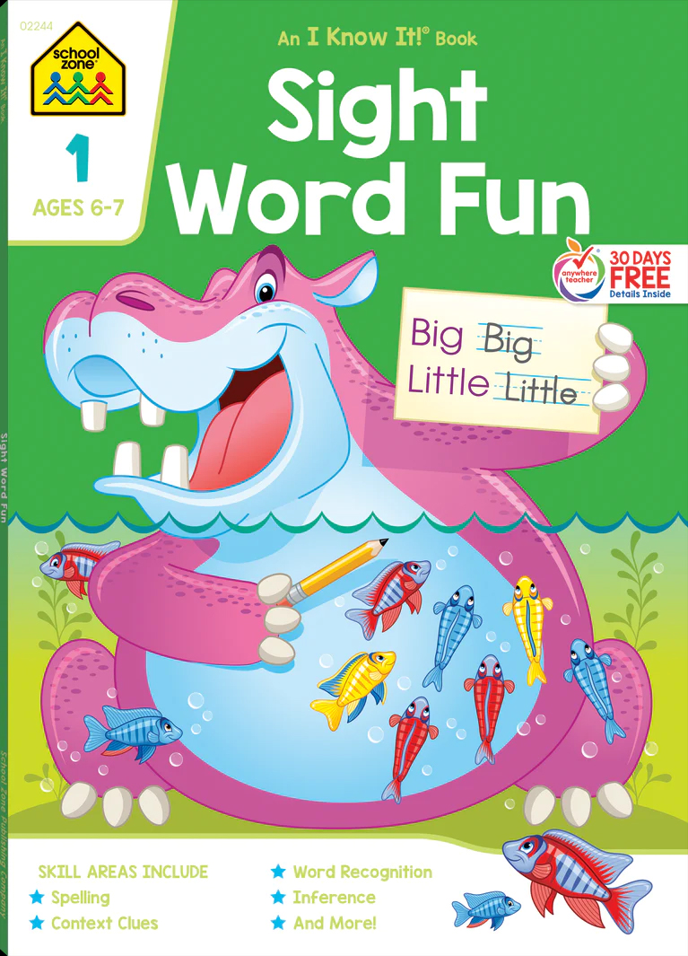 Sight Words Fun Activity Book