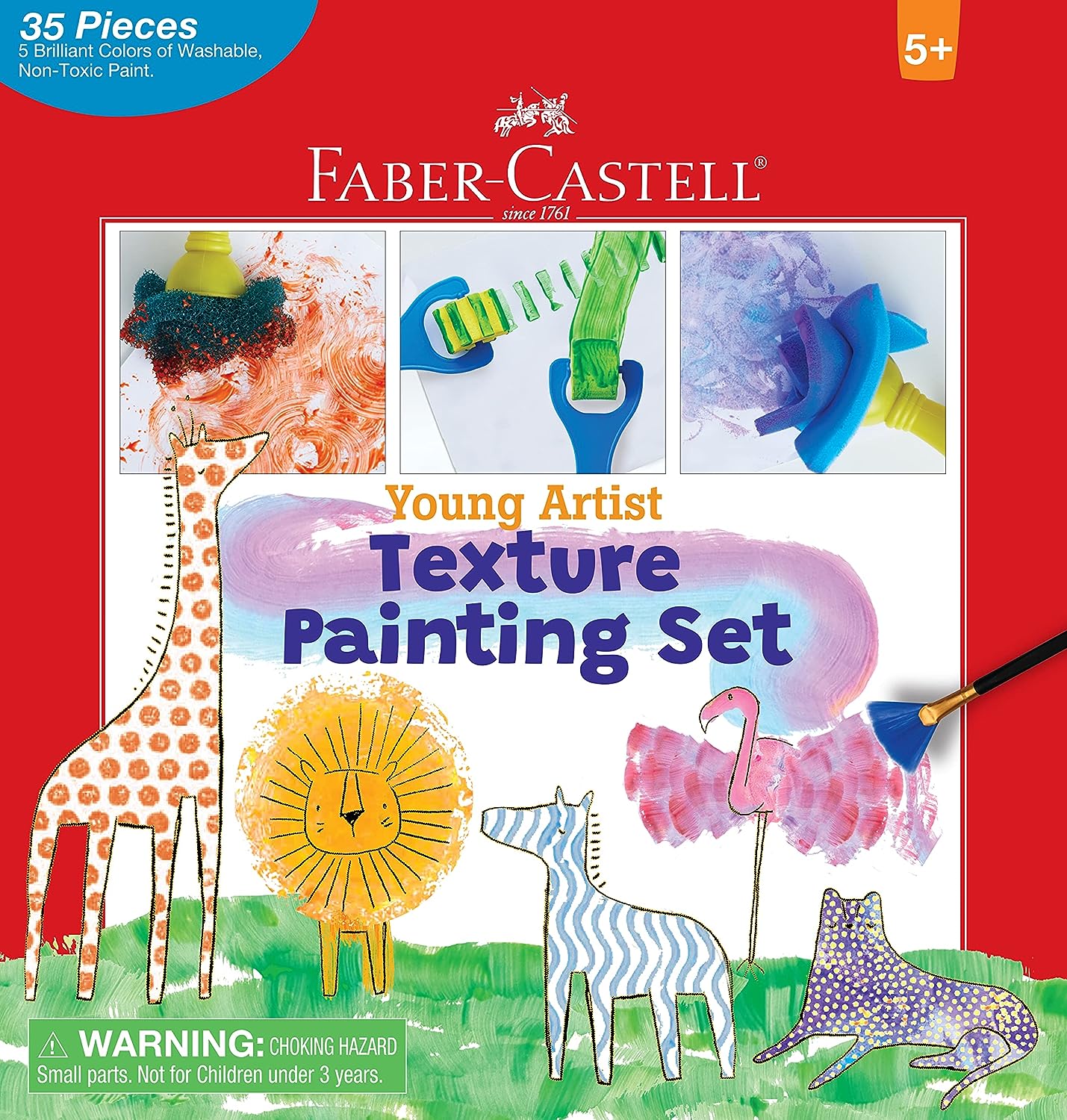 Young Artist Texture Painting Se