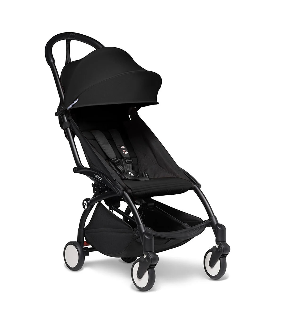 YOYO 2 Stroller Black/Black Text