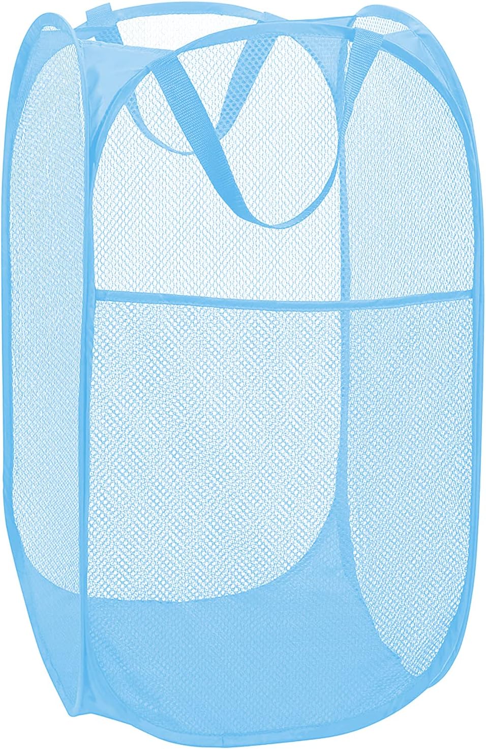 Light Blue Pop Up Mesh Hamper