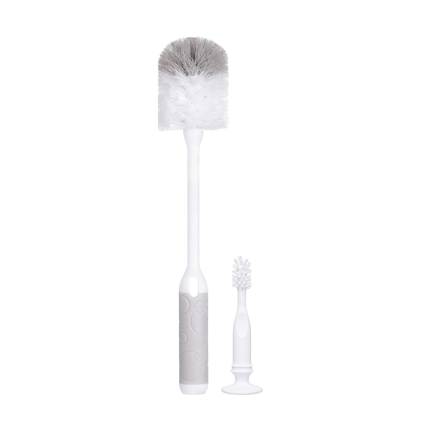 Bottle Brush Gray/White