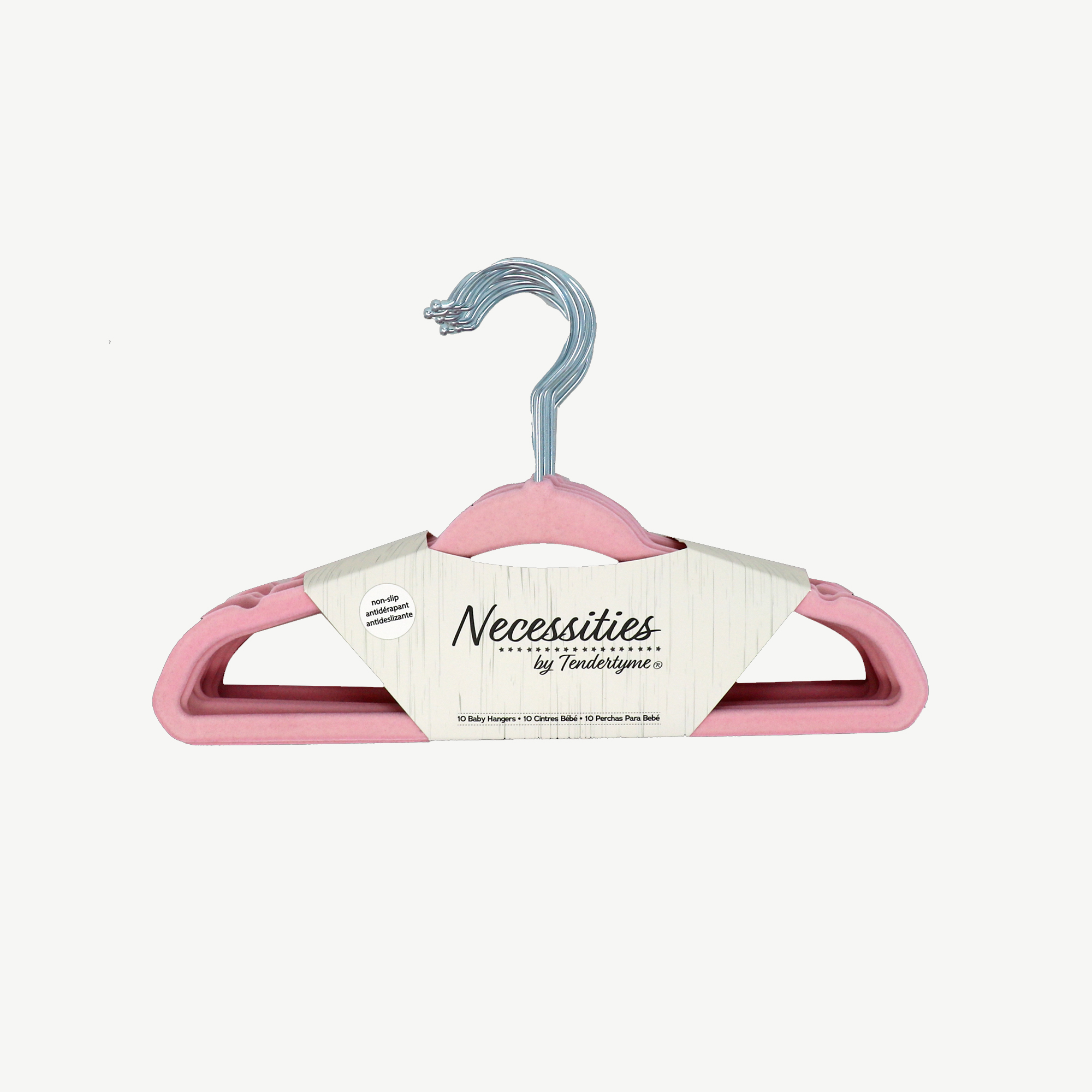 15PK PINK BABY HANGERS