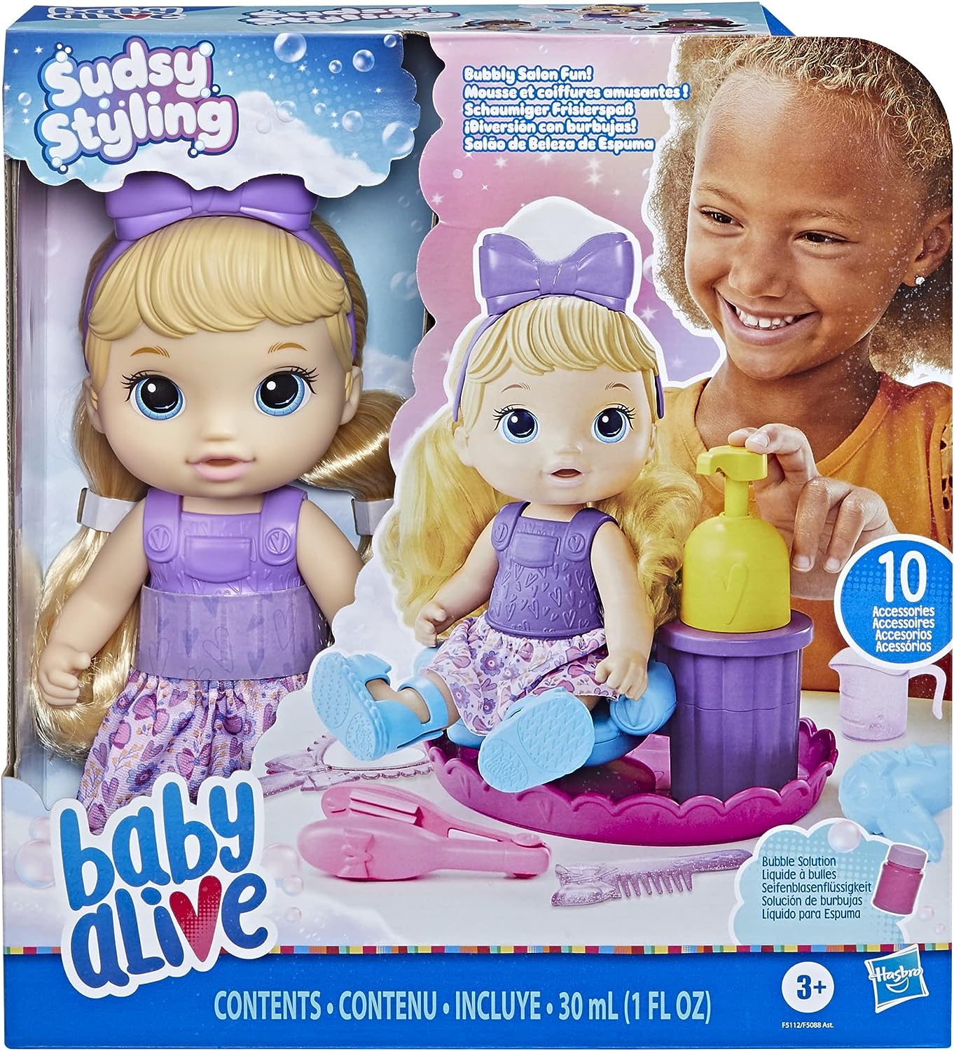 Baby Alive Sudsy Doll