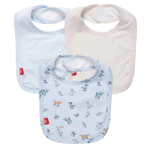 Woodsy Tale Boys 3pk Bibs