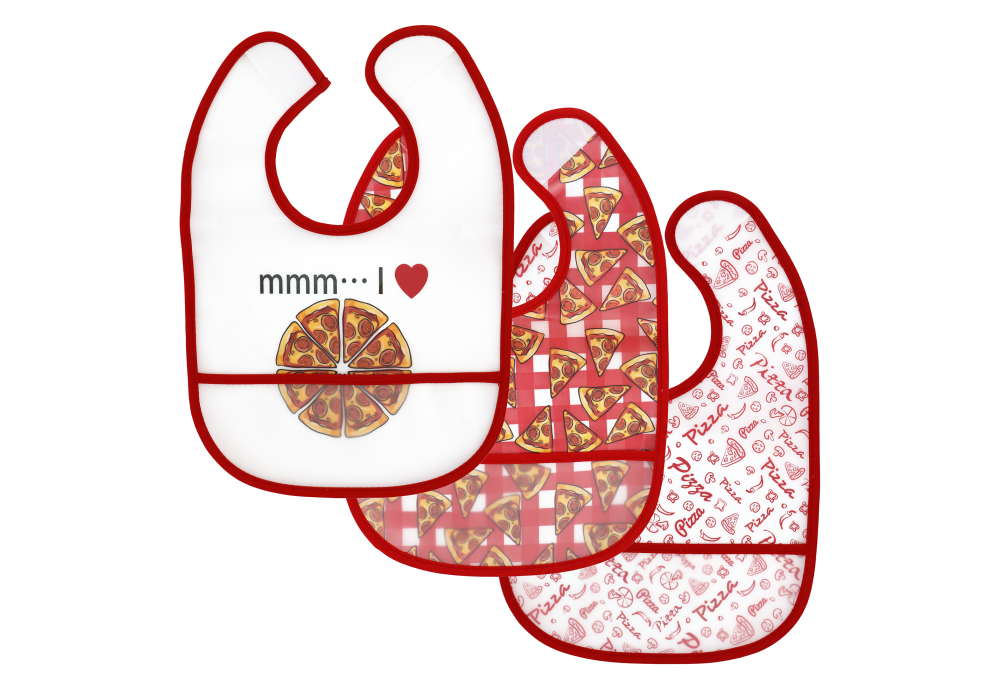 3PK BIBS PIZZA