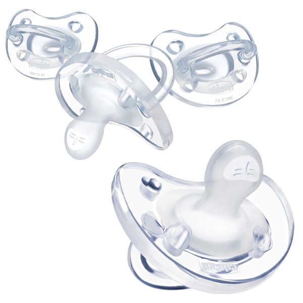 Orthodon Pacifier 0-6m Clear 4PK