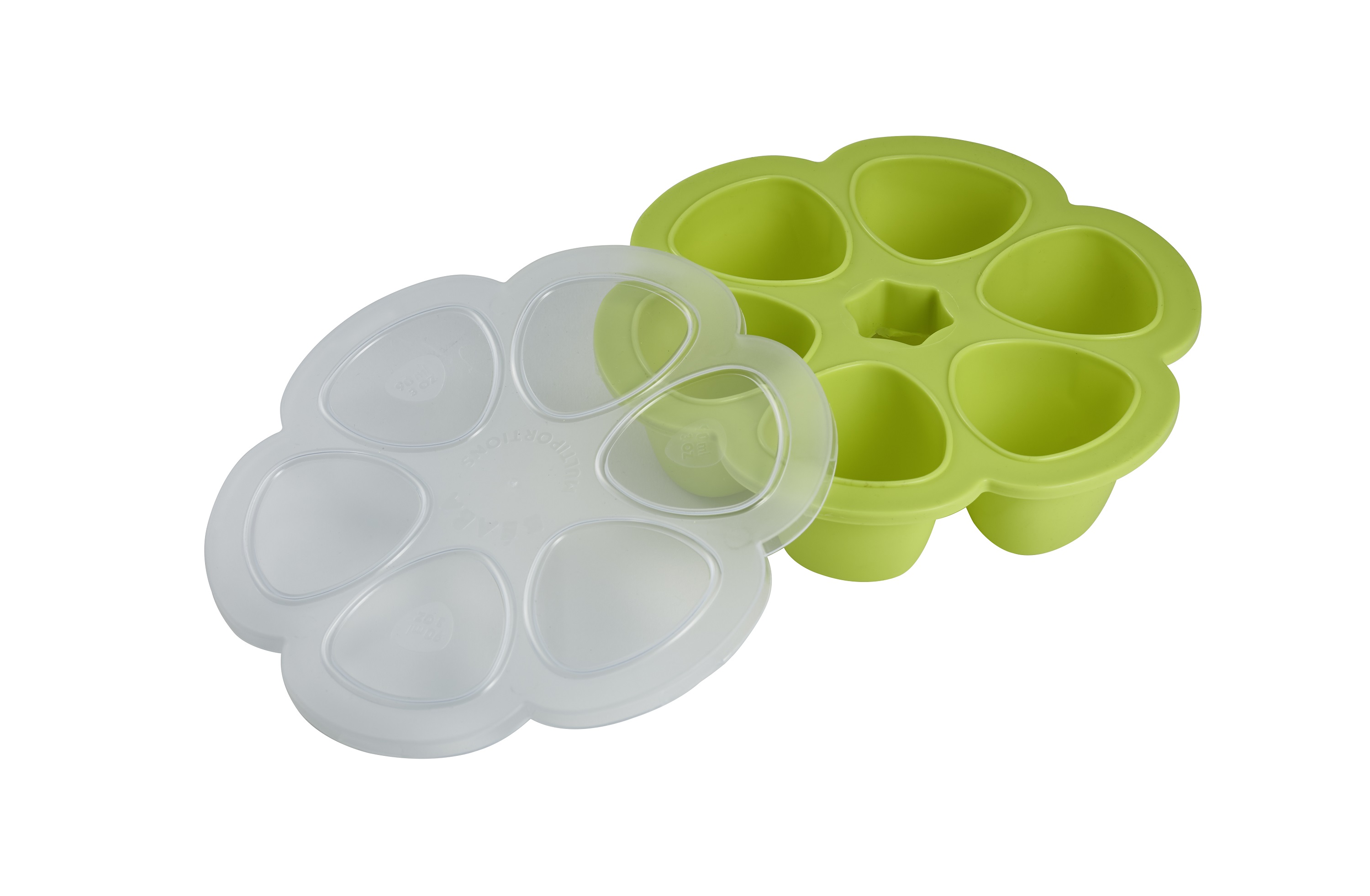 Silicone Portions Tray 5oz Green