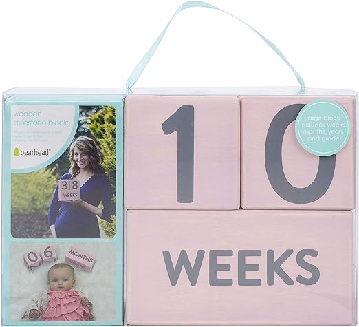 Wooden Age Blocks Pink