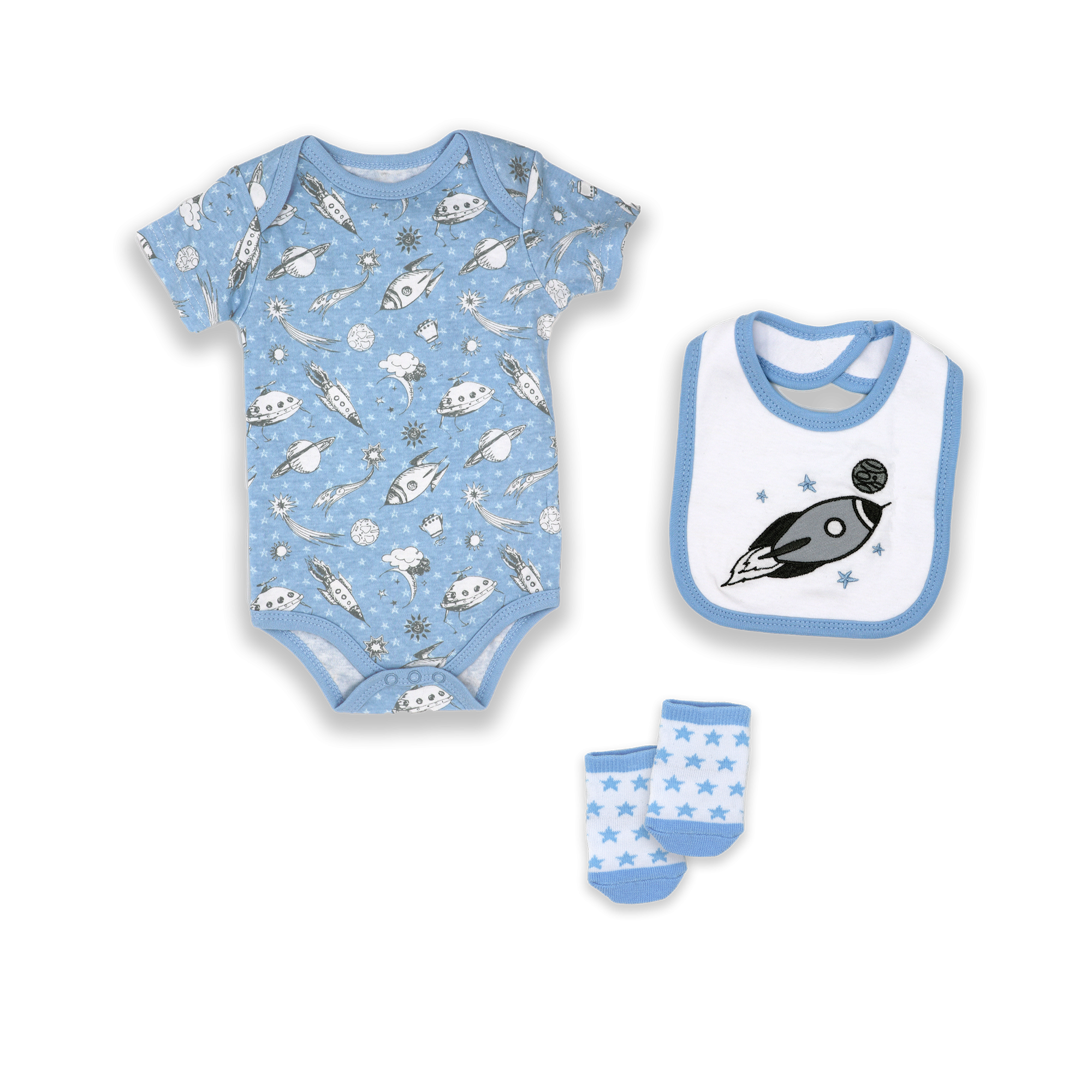 Blue Space 3pc Set