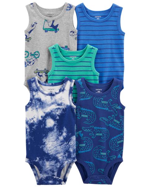 CARTERS 5PK ONESIES