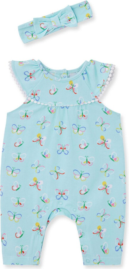 Butterfly Jumpsuit-HB Aqua