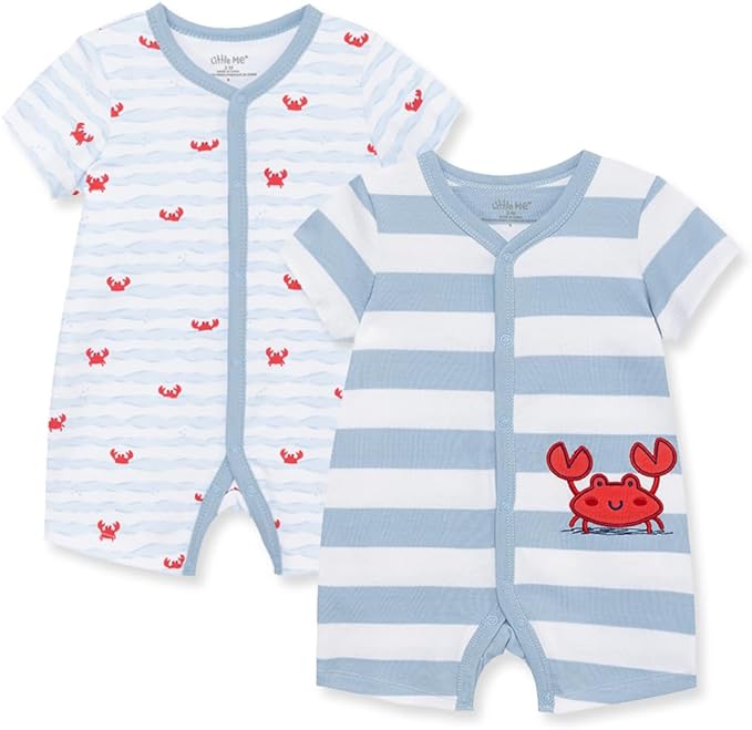 Crab 2pk Rompers