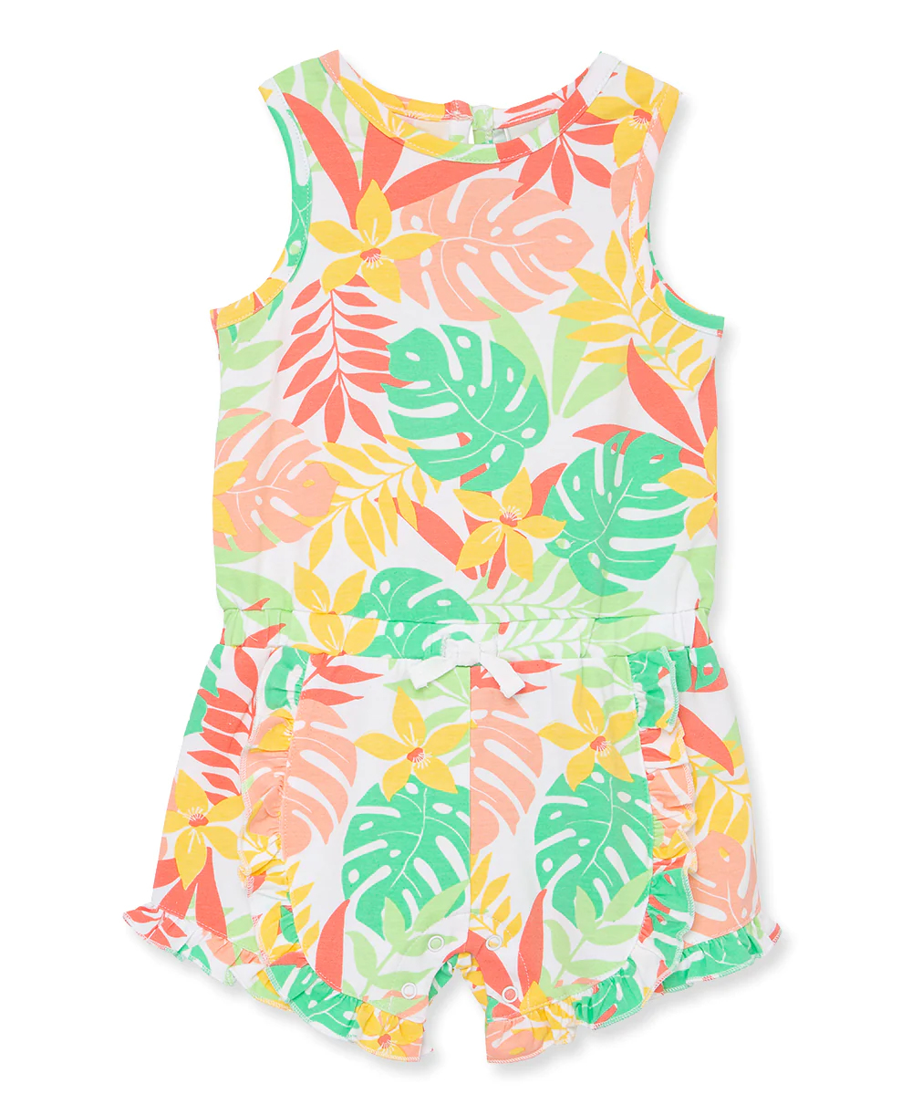 Tropical Knit Romper