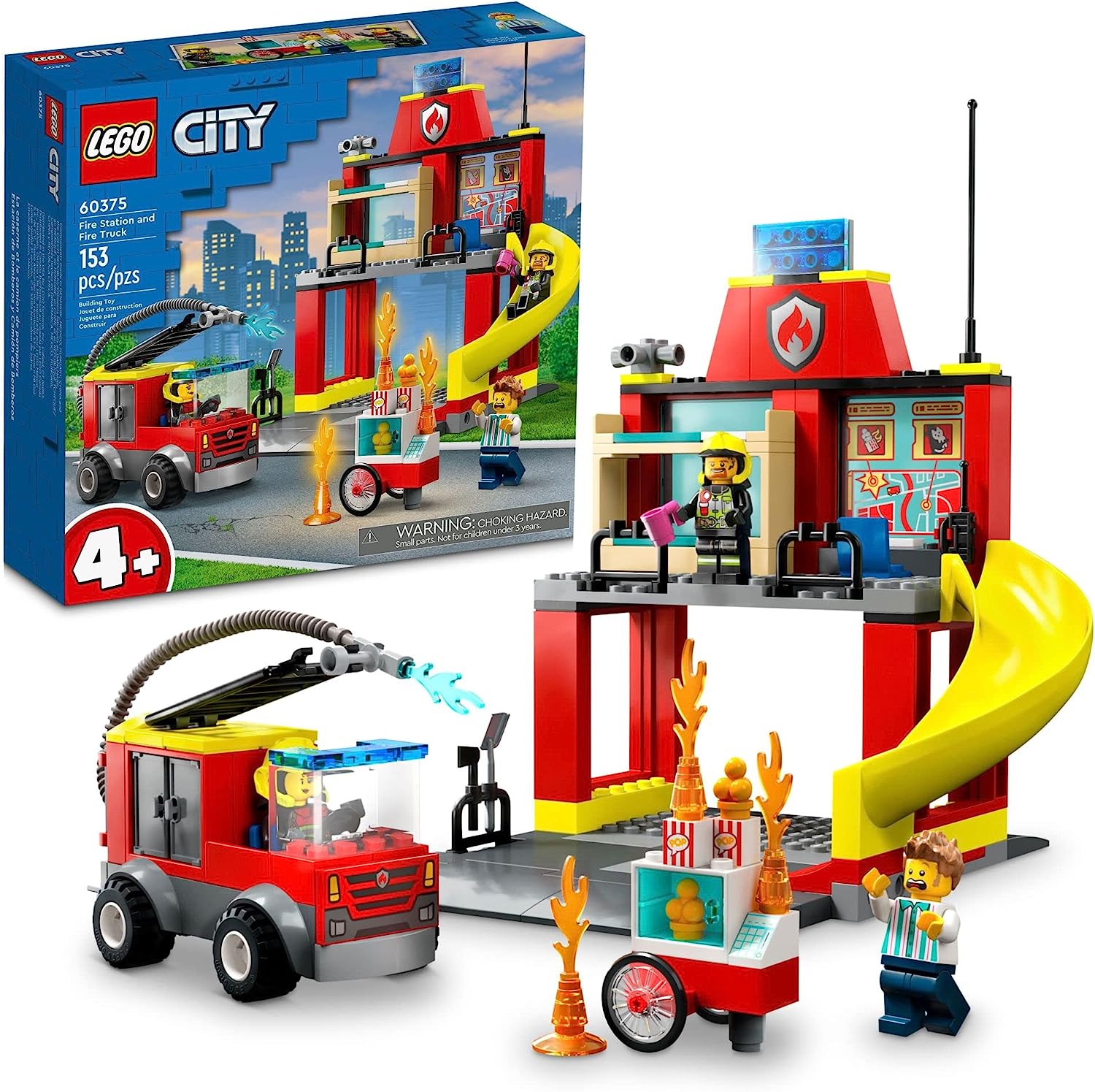 Fire Station and Fire Truck