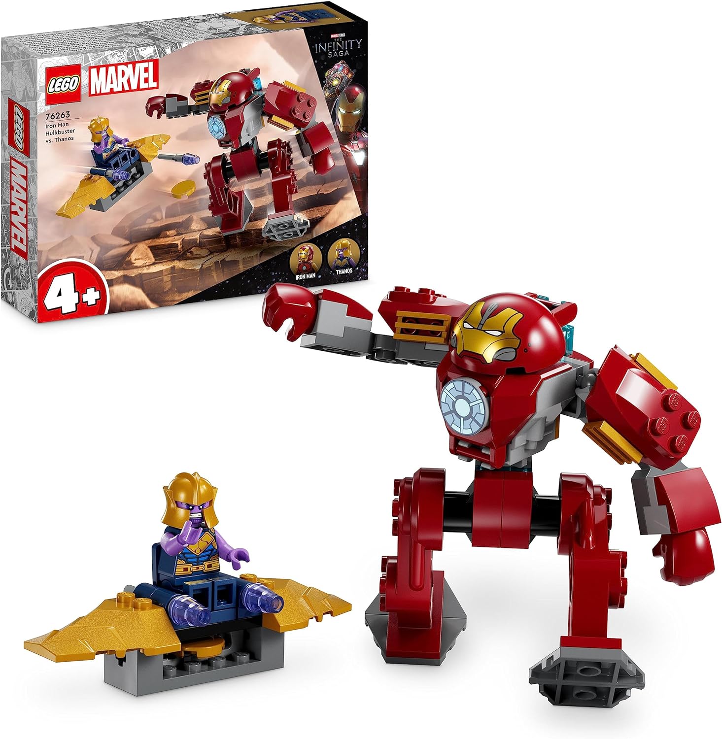 Iron Man Hulkbuster vs. Thanos