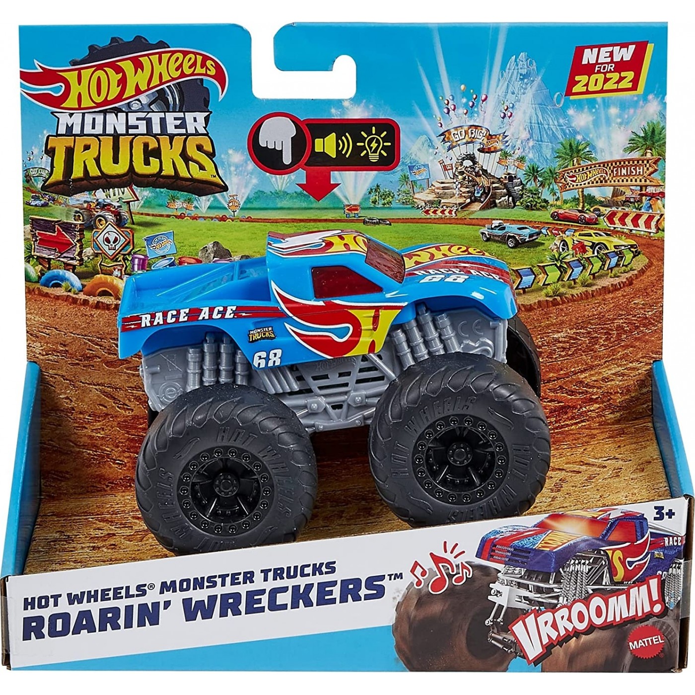 MONSTER TRUCKS  RACE ACE