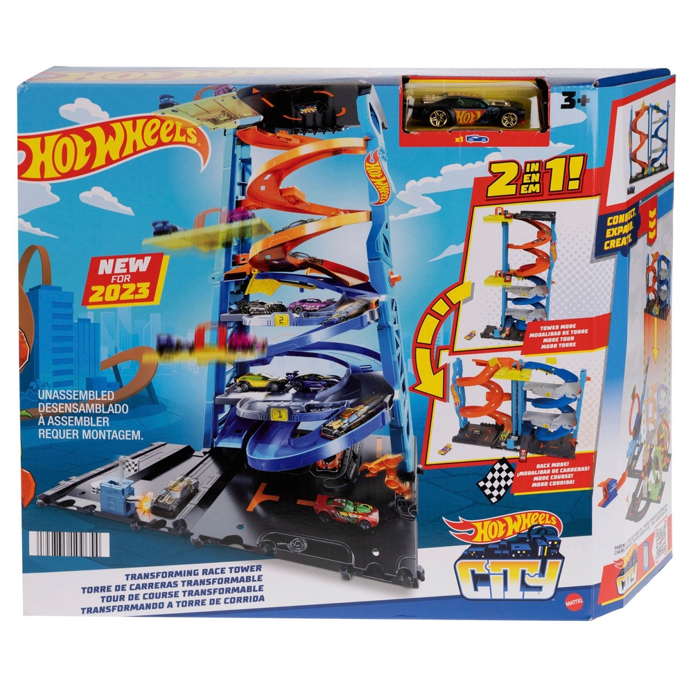 HW CITY TRANSFORMING RACE TOWER